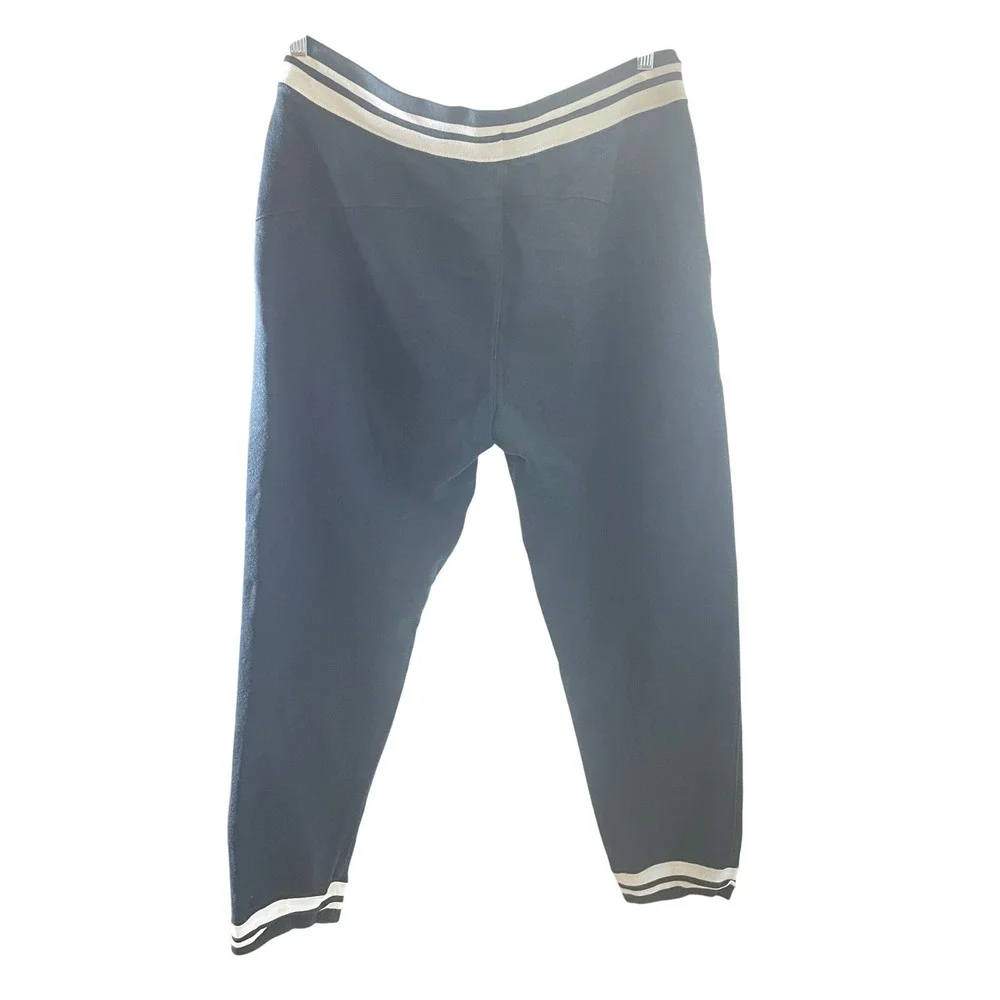 Nike Jordan Varsity Men Black Fleece Jogger Sweatpants L Athletic Basketball Gym